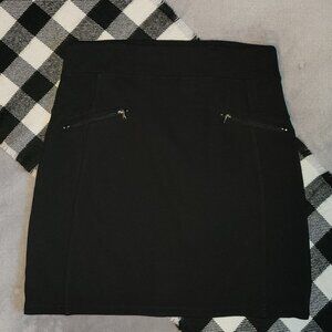 2 | Point Zero | Black Mini Skirt